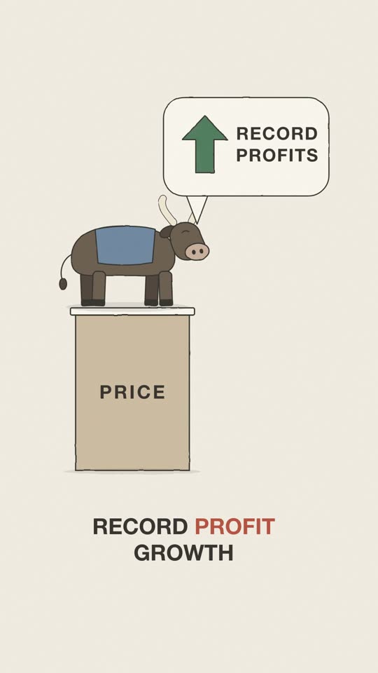 Why stocks may return under 5%: a frame from the cartoon