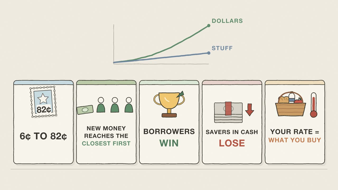 So, why does everything cost more?: a frame from the cartoon